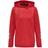 Hummel Lead Poly Hoodie Women - True Red