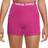 Nike Pro Dri-FIT 3" High-Rise Training Shorts Women - Active Pink/White