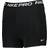 Nike Pro Dri-FIT 3" High-Rise Training Shorts Women - Black/White