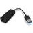 ICY BOX USB A-Rj45 M-F Adapter