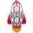 BigMouth Rocket Double Person Snow Tube