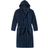 Schiesser Essentials Terrycloth Bathrobe - Navy