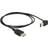 DeLock USB A-USB A Angled F-F 2m