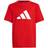 adidas Junior Future Icons 3-Stripes Logo T-shirt - Vivid Red Mel/White (HG8863)