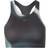 NIKE Yoga Dri-FIT Swoosh Medium-Support Printed Sports Bra - Dark Smoke Grey/Iron Grey