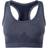 Tridri Seamless 3D Fit Multi Sport Denim Look Bra - Indigo Denim