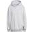 Adidas Women's Sportswear Studio Lounge Fleece Hoodie - Light Grey Heather