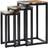 vidaXL 281648 Nesting Table 39x39cm