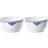 Royal Copenhagen Princess Serving Bowl 8.1cm 2pcs 0.15L