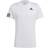 Adidas Club Tennis 3-Stripes T-shirt Men - White/Black