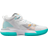 NIKE Zion 1 - White/Laser Orange/Dynamic Turquoise/Black