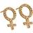 Edblad Me Studs - Gold/Transparent