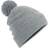 Beechfield Unisex Water Repellent Snowstar Beanie - Heather Grey