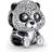 Pandora Sparkling Cute Panda Charm - Silver/Black/Transparent