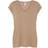 Pieces Billo Tee - Natural Gold Lurex