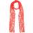 Bristol Novelty 80s Neon Lace Scarf Orange