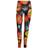 Adidas Floral Running Leggings Women - Black/Bright Red