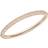 Swarovski Mini Medium Bangle - Rose Gold/Transparent