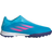 adidas Junior X Speedflow.3 Laceless - Sky Rush/Team Shock Pink/Cloud White