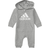 Adidas Infant Badge of Sport 3-Stripes Coverall - Medium Grey Heather (AM1038-075)