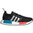 adidas Junior NMD R1 - Core Black/Silver Metallic/Solar Red