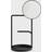Woud Muse Bordspejl 43x20cm