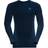 Odlo Performance Warm Eco Long-Sleeve Baselayer Top Men - Dark Sapphire/Stunning Blue