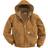 Carhartt Firm Duck Insulated Flannel Lined Active Jacket - Brown