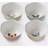 Lenox Butterfly Meadow Dessert Bowl 4pcs 0.35L