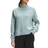 The North Face Women's Chabot Mock Neck Long Sleeve Sweater - Silver Blue