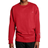 Champion Powerblend Fleece Crew C Logo Sweatshirt - Team Red Scarlet