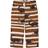 Mini Rodini Crocodile Stripe Trousers - Brown (2223012116)