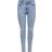 Only Paola Life Hw Ankle Skinny Fit Jeans - Blue/Light Blue Denim