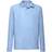 Fruit of the Loom Boy's 65/35 Long Sleeve Polo Shirts 2-pack - Sky Blue