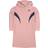 Nike Girl's Air Fleece Dress - Pink Glaze/Midnight Navy (DD7159-630)
