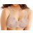 Bali Satin Tracings Underwire Minimizer Bra - Nude