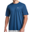 Champion Double Dry T-shirt Men - Balboa Blue/Black Heather