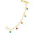 Thomas Sabo Charm Club Colourfull Ear Cuff - Gold/Multicolour