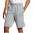 Champion Powerblend Script Logo 10" Fleece Shorts Men - Oxford Grey