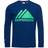 Superdry Mountain Sport Long Sleeved Top - Pilot Mid Blue