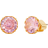 Kate Spade That Sparkle Round Earrings - Pink/Gold