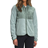 The North Face Women’s Mountain Sweatshirt Hoodie - Silver Blue/Laurel Wreath Green