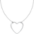 Thomas Sabo Charm Club Delicate Heart Necklace - Silver