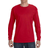 Hanes Men's Authentic Long-Sleeve T-shirt - Deep Red