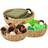 Honey Can Do Round Natural Basket 38.1cm 3pcs