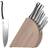 Berghoff Concavo 6650760 Skrællekniv, Universalkniv, Kokkekniv, Udbeningskniv, Brødkniv