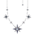 Thomas Sabo Royalty Stars Necklace - Silver/Multicolour