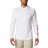 Columbia PFG Terminal Tackle Hoodie - White/Red Spark Logo