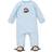 Little Me Little Monkey Footed One-Piece - Light Blue (LBQ03990N)