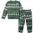 The North Face Infant Surgent Crew Set - Night Green Halfdome Fairisle Print (NF0A4CBS-2J9)